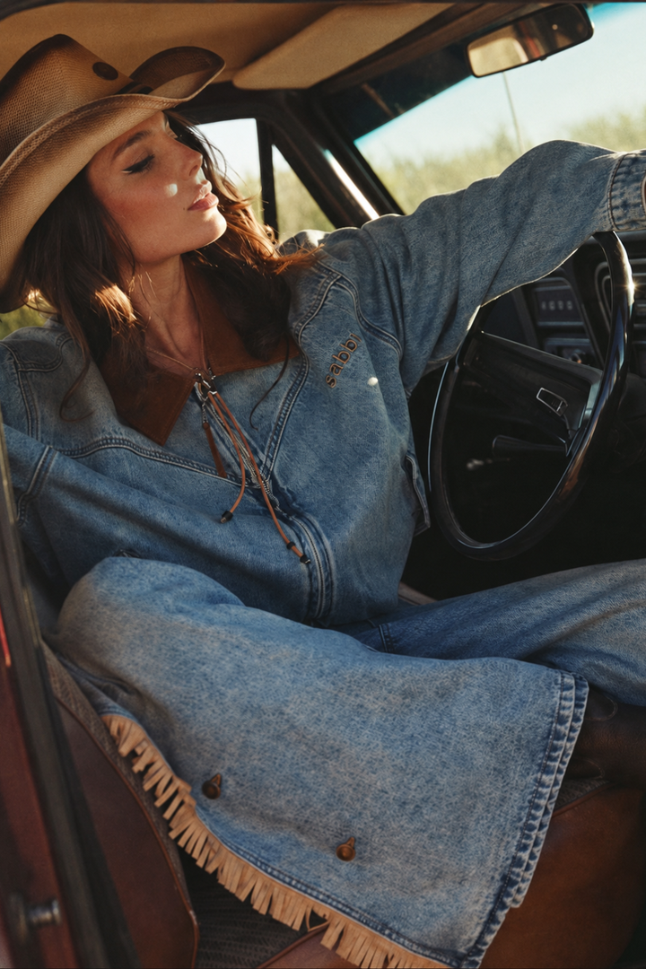 SABBI THE TRUE GRIT DENIM JACKET