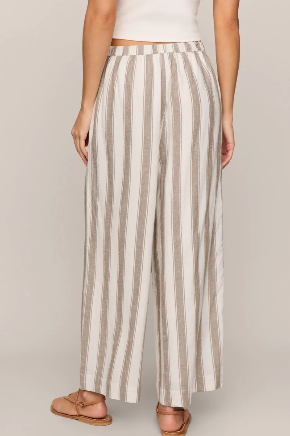 Z Supply The Perfect Linen Striped Pant