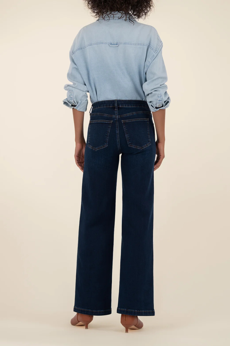 Jean High Rise Wide Leg