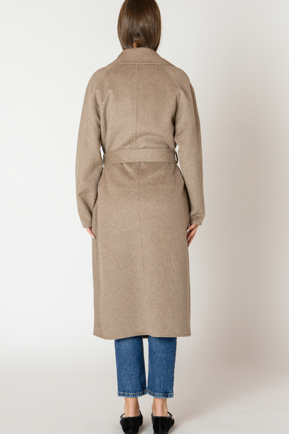 Gemma Long Belted Coat