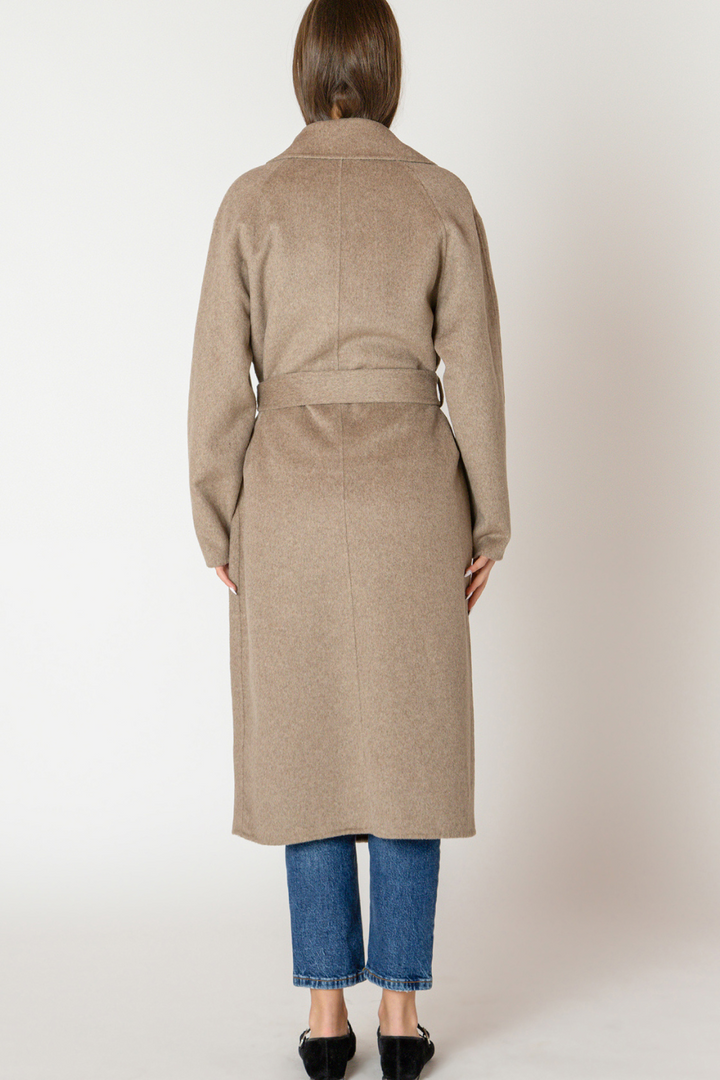 Gemma Long Belted Coat