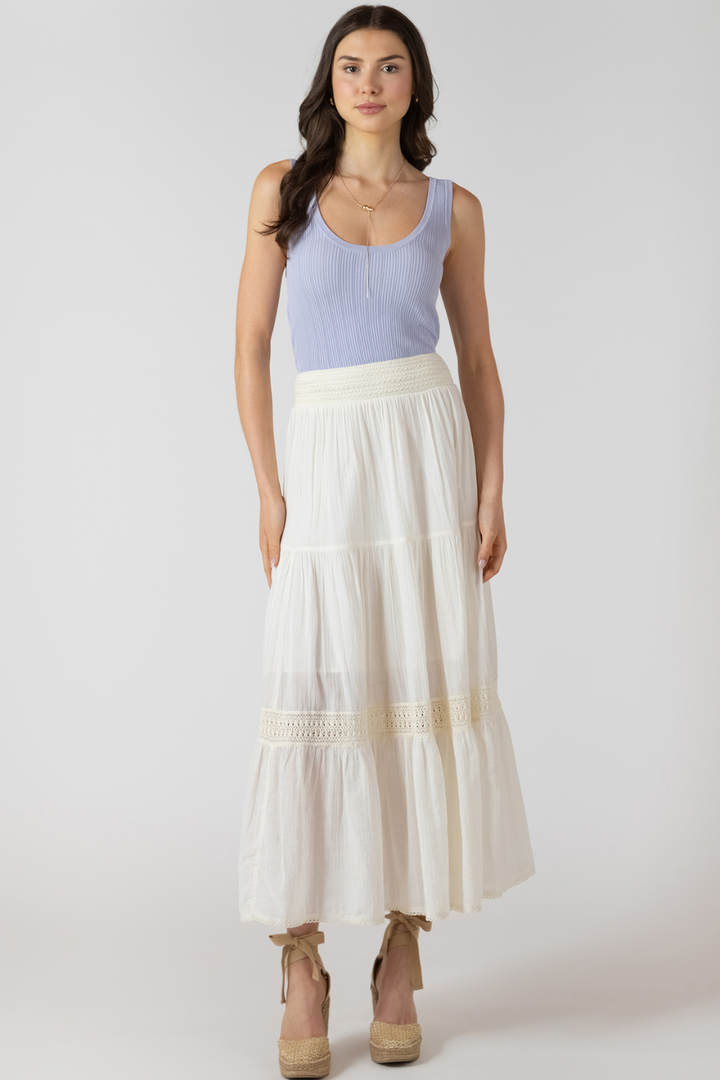 Dex Madelyn Crochet Maxi Skirt - Hot Peppers Clothing