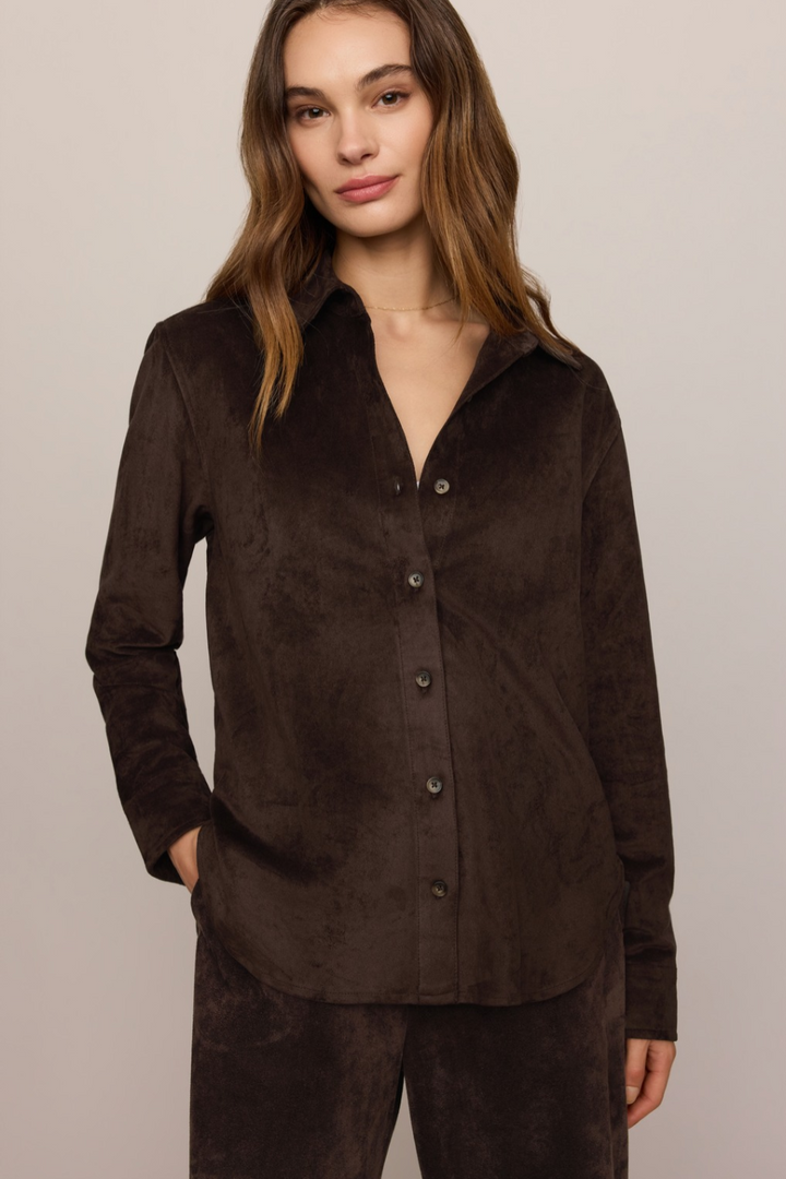 Z Supply Maren Suede Shirt