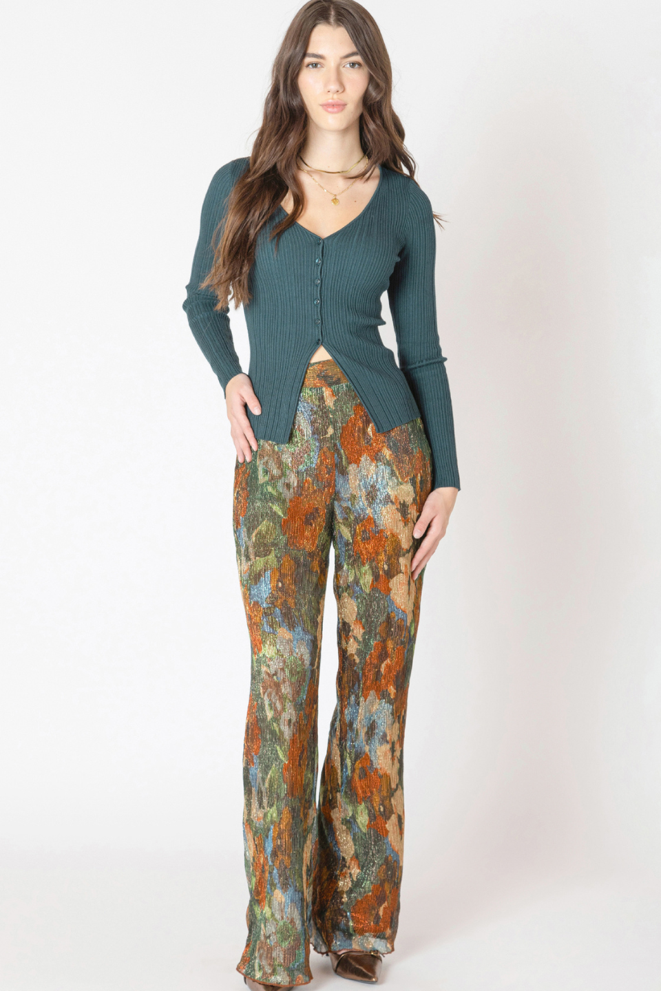 Dakota Flyaway Ribbed Sweater