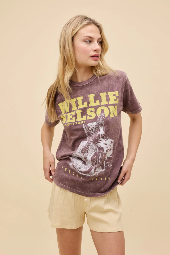 Willie Nelson Red Headed Stranger Weekend Tee