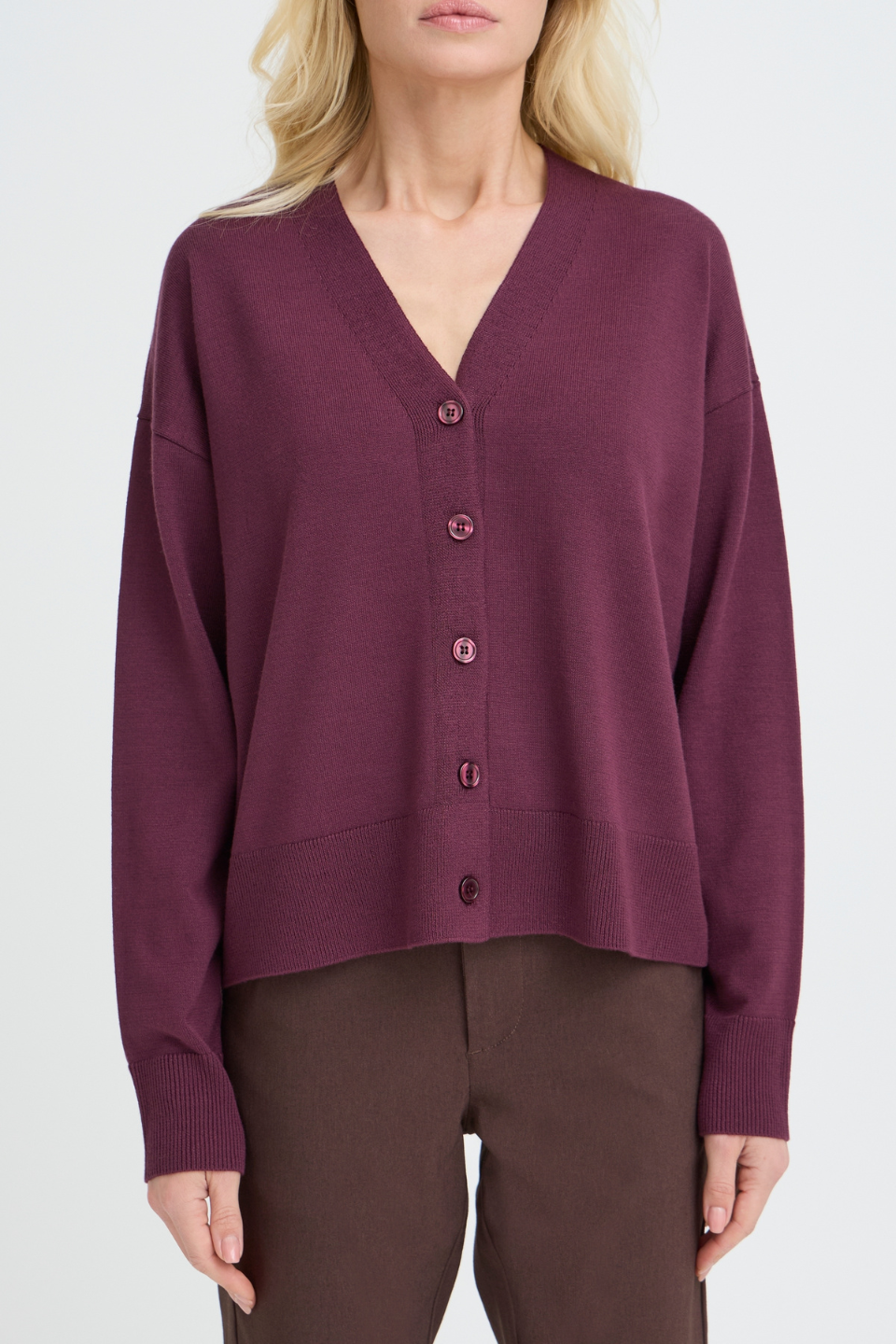 b.young Morla Cardigan