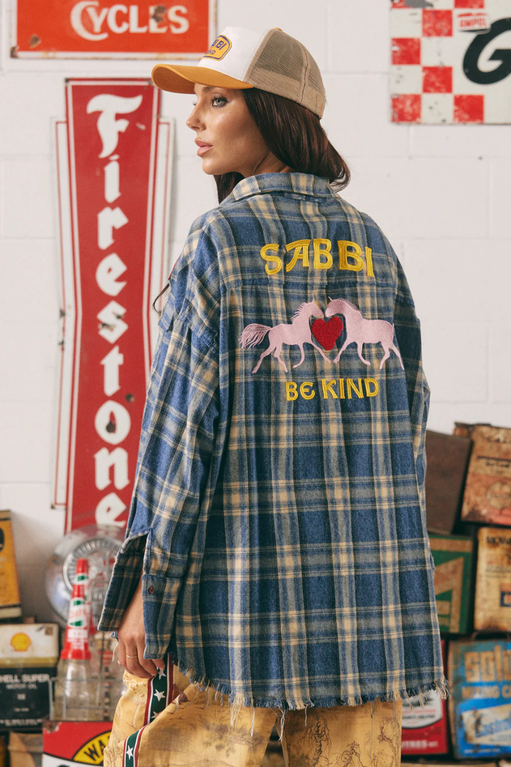 SABBI THE HORSE POWER FLANNEL SHIRT