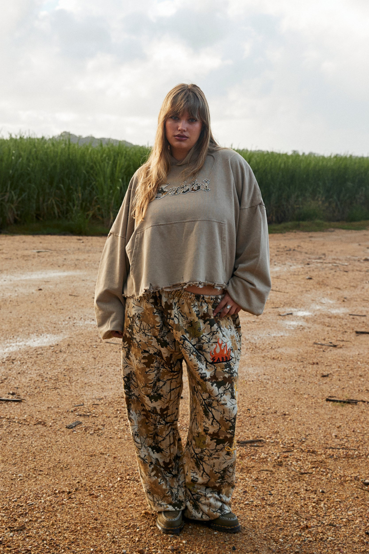 SABBI THE TREES COMPANY CROP HOODIE