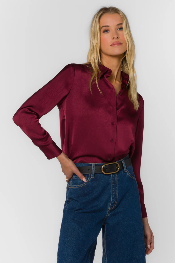 Adelynn Pinot Noir Shirt