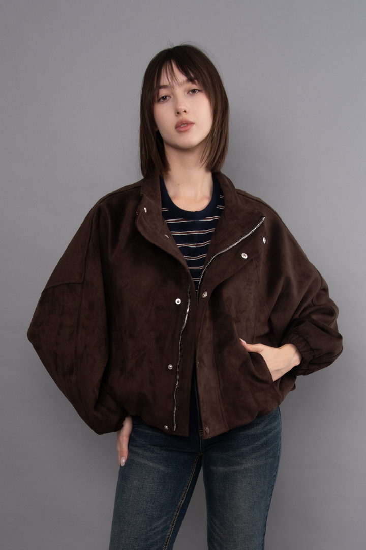 RD Style Mia Faux Suede Jacket