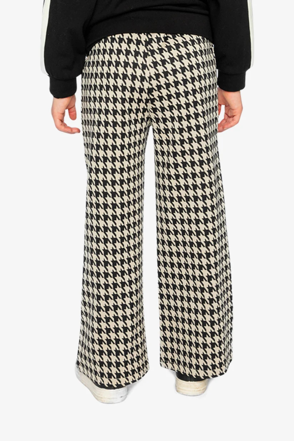 Deux Par Deux Flare Houndstooth Pants