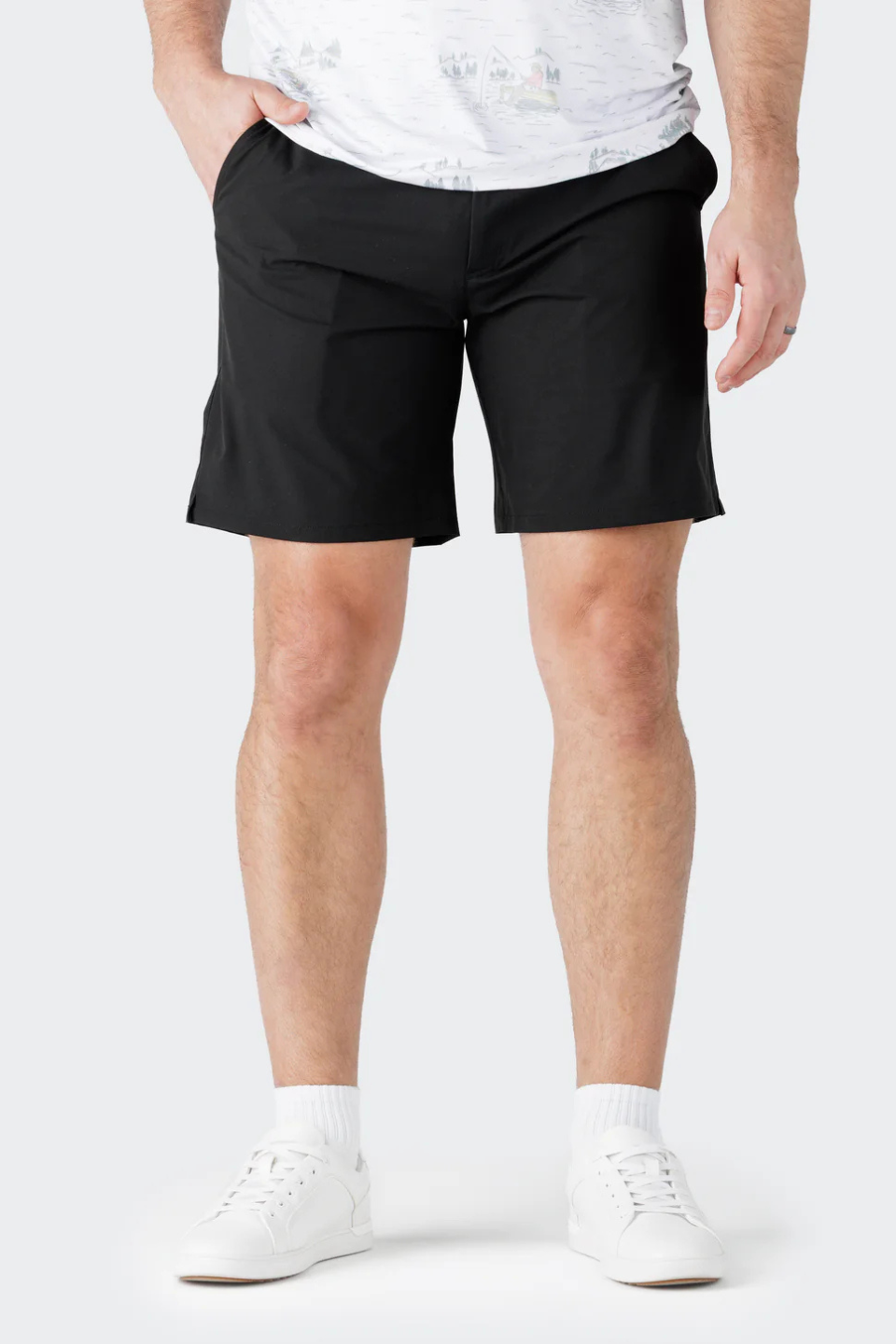 Waggle Scramble Men's Short in Onyx WAGGLE