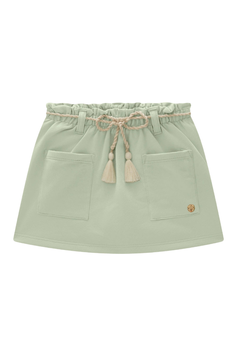 Milon Girl's Sage Tie-Waist Skirt MILON