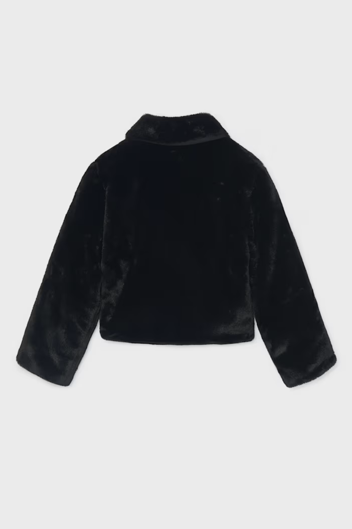 Mayoral Girl Faux Fur Coat