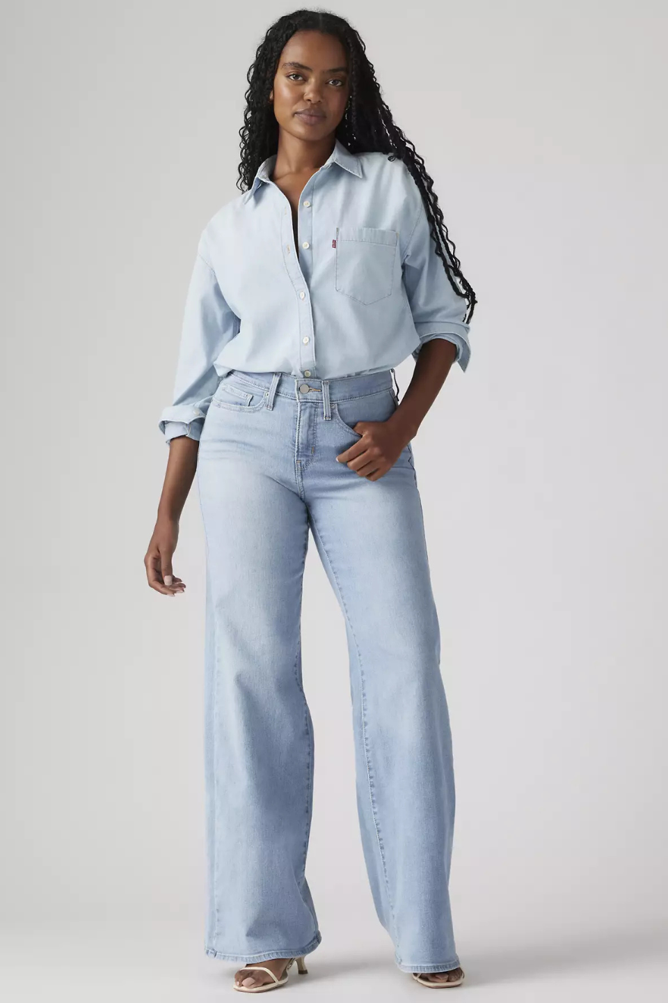 Levis 318 Shaping Wide Leg Women's Jeans LEVIS