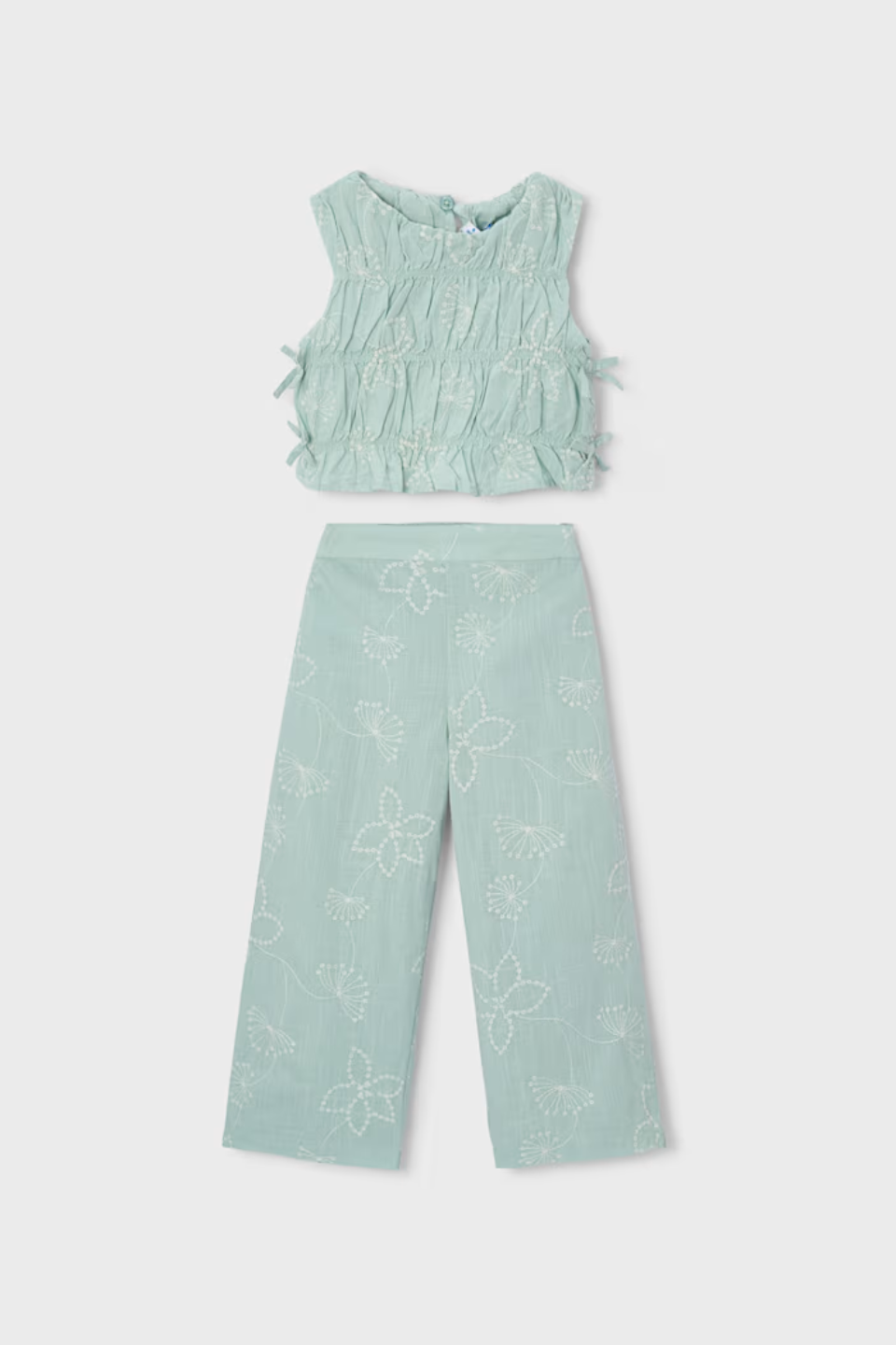 Mayoral Girl's Pants and Ruched Top Set MAYORAL