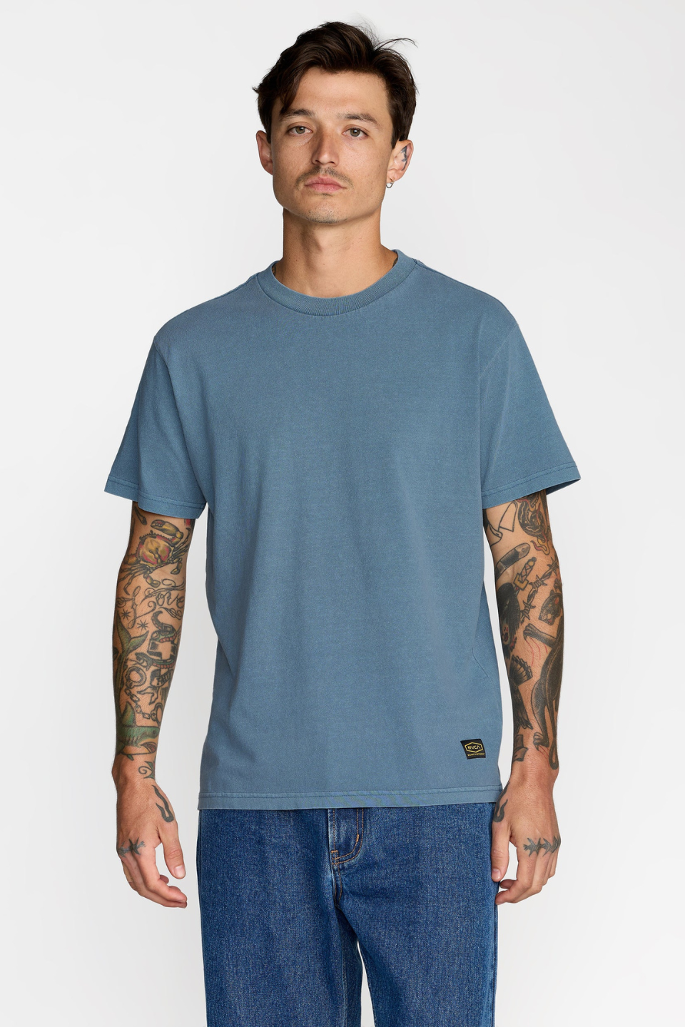 Midweight Label Short Sleeve Tee - Hot Peppers Clothing