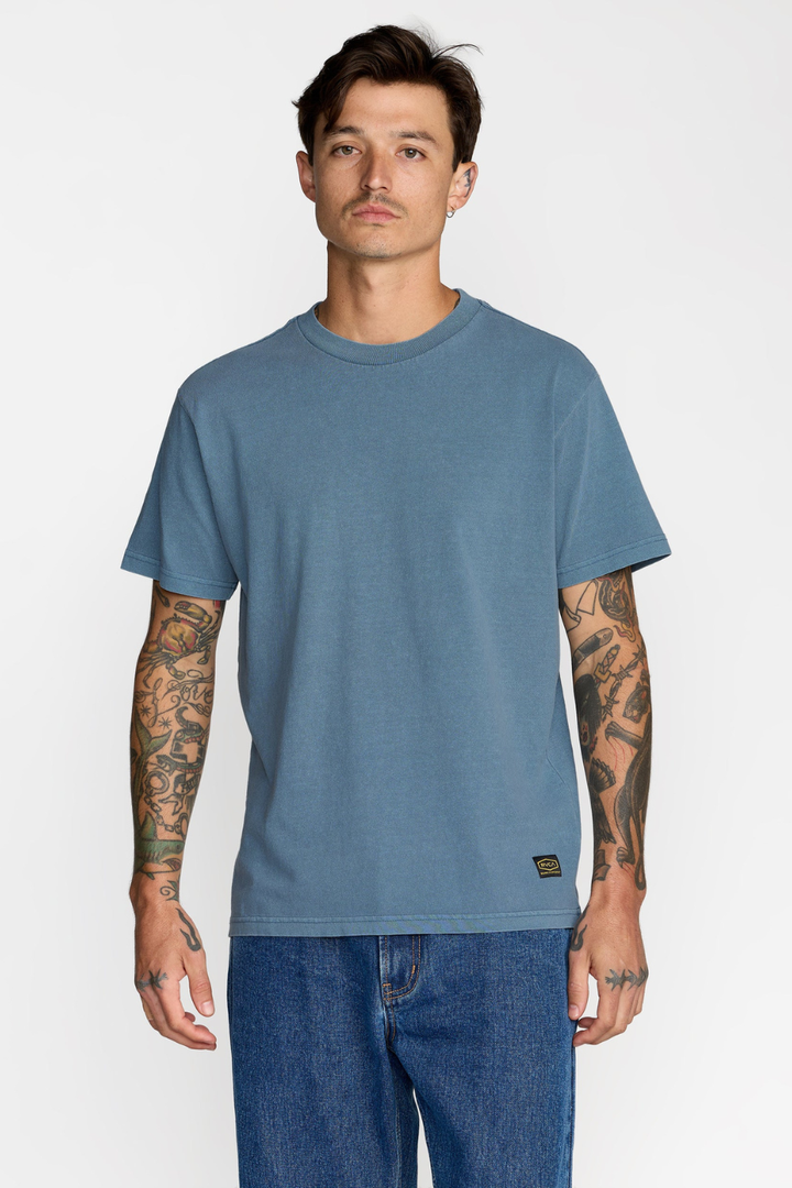 Midweight Label Short Sleeve Tee - Hot Peppers Clothing