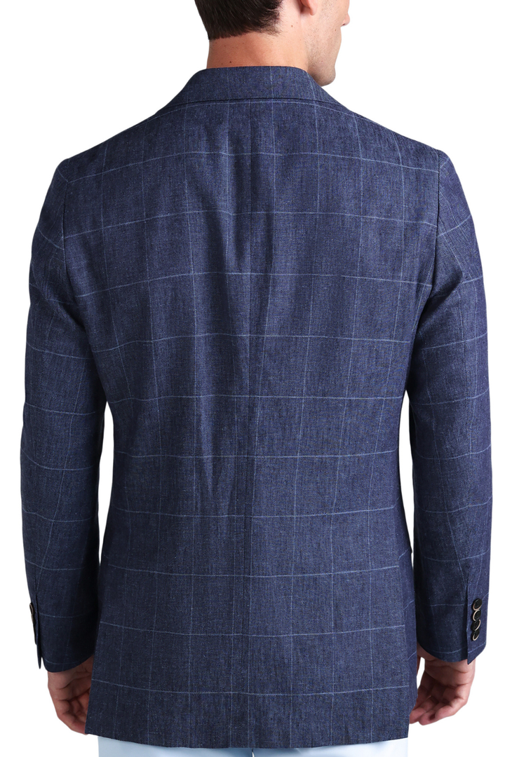 J.M. Haggar Premium Windowpane Blazer