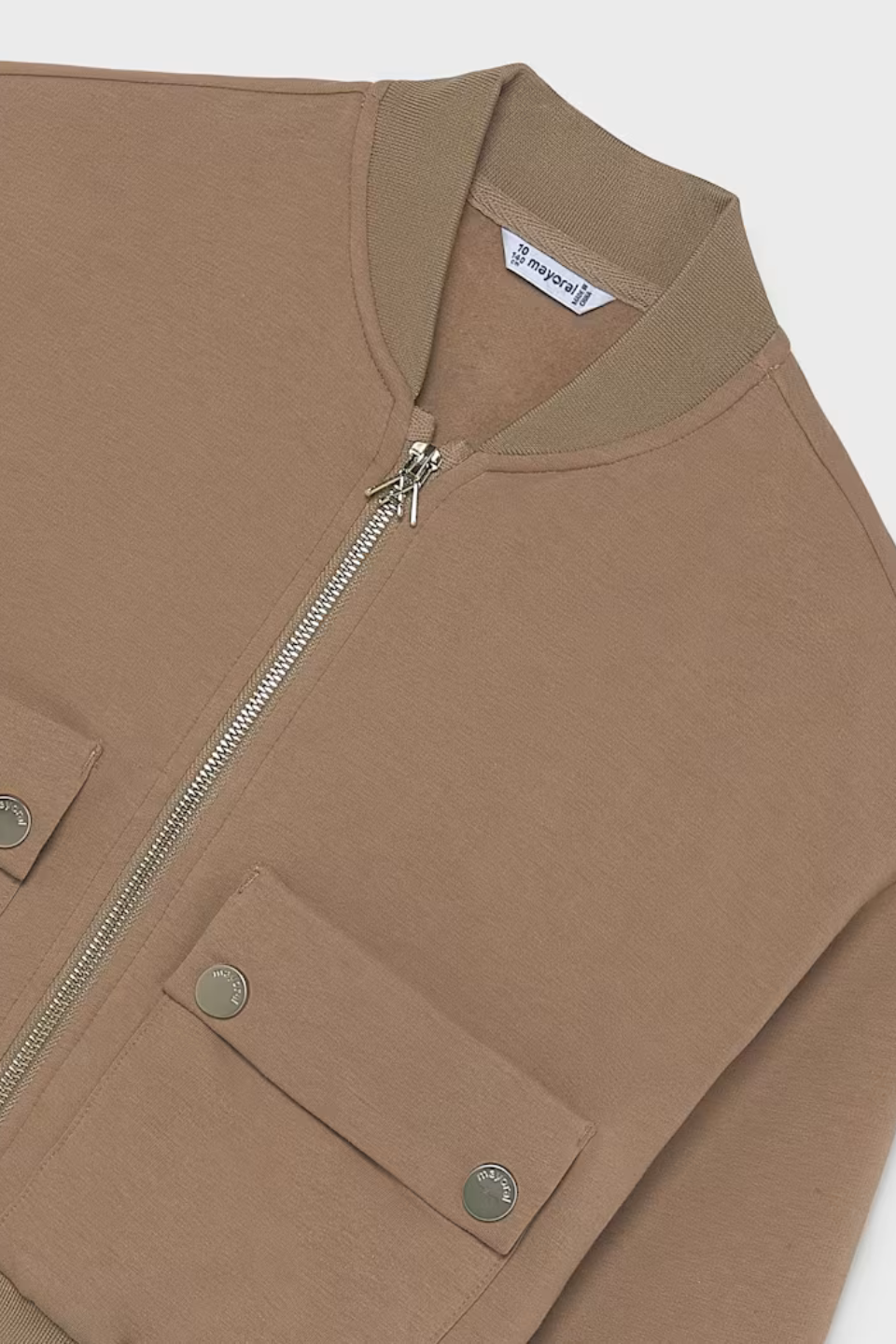 Mayoral Girl Zip-Up Sweatshirt With Pockets