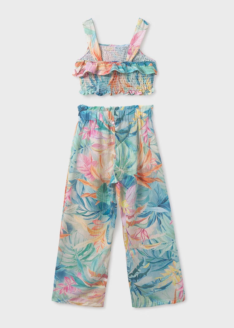 Printed Top & Trousers Set