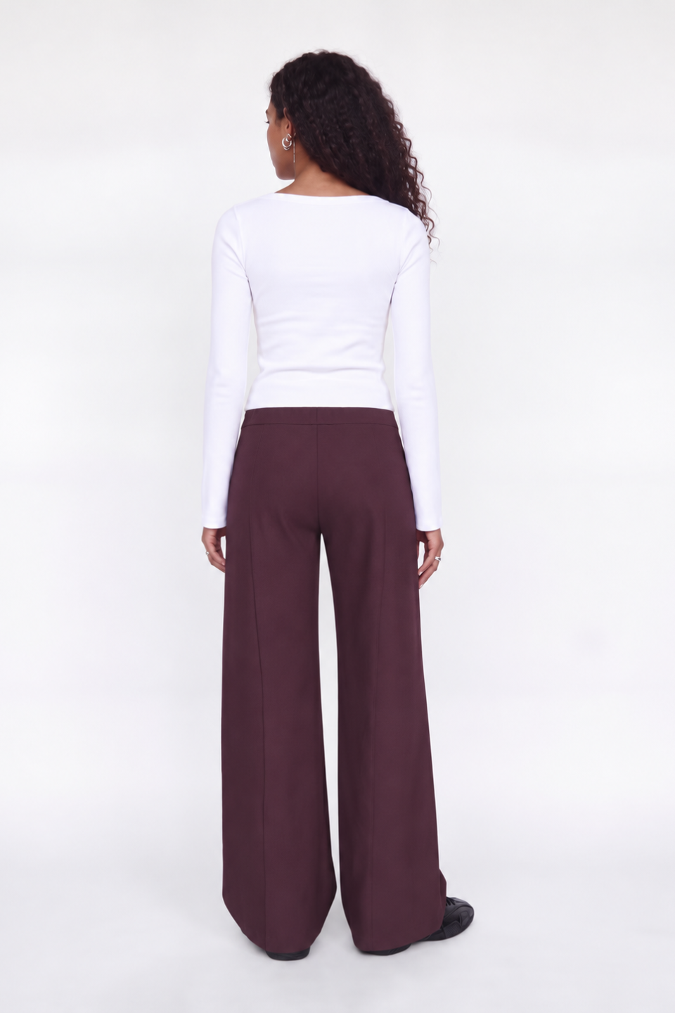 JJXX Nancy High-Waisted Wide-Leg Pants
