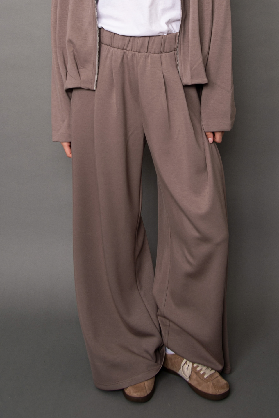 RD Style Pascal Signature Soft Knit Pull-On Wide Leg Pant