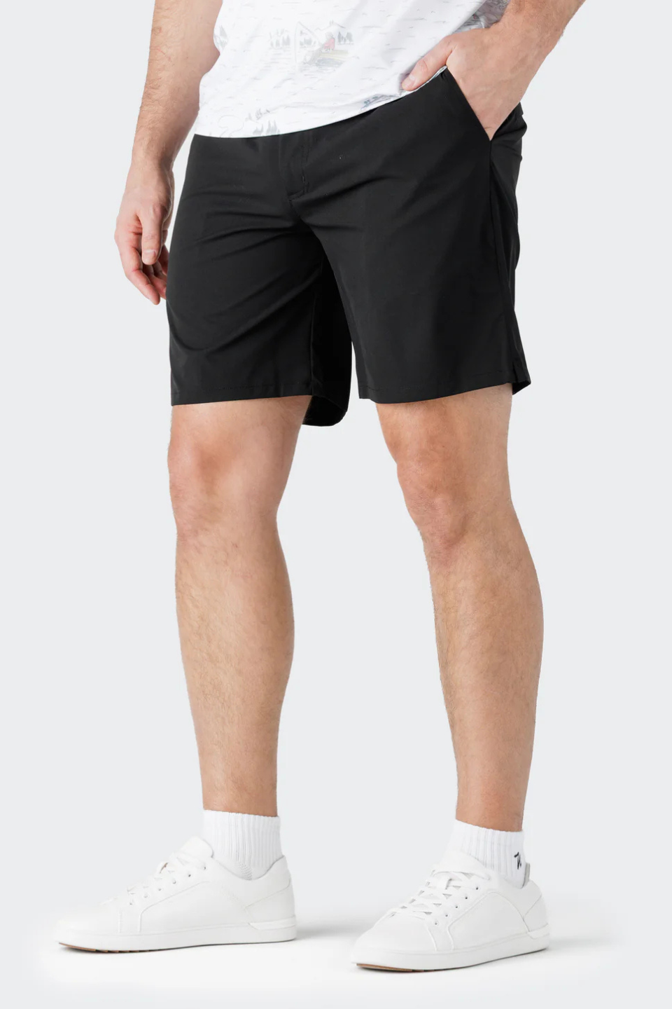 Waggle Scramble Men's Short in Onyx WAGGLE