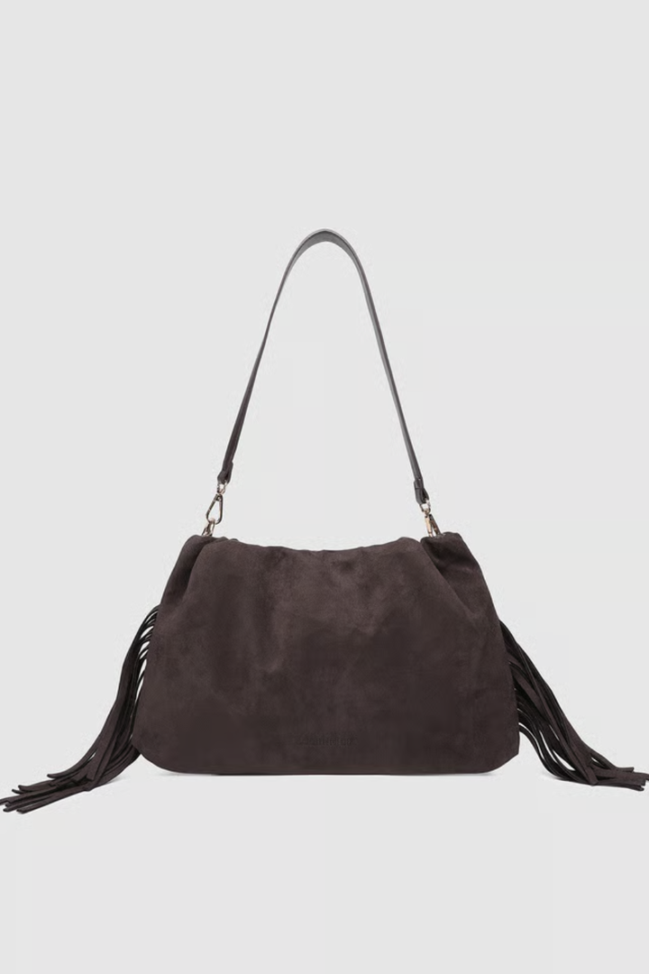 Reese Shoulder Bag in Chocolate