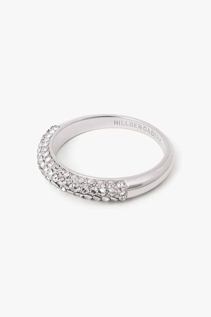 HILLBERG &amp; BERK Sparkle Stacker Ring