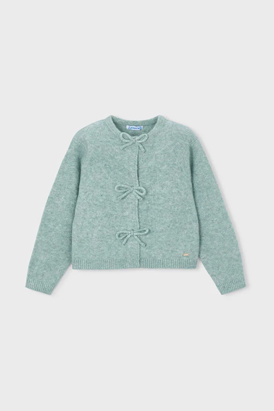 Mayoral Girl Knit Cardigan With Bows