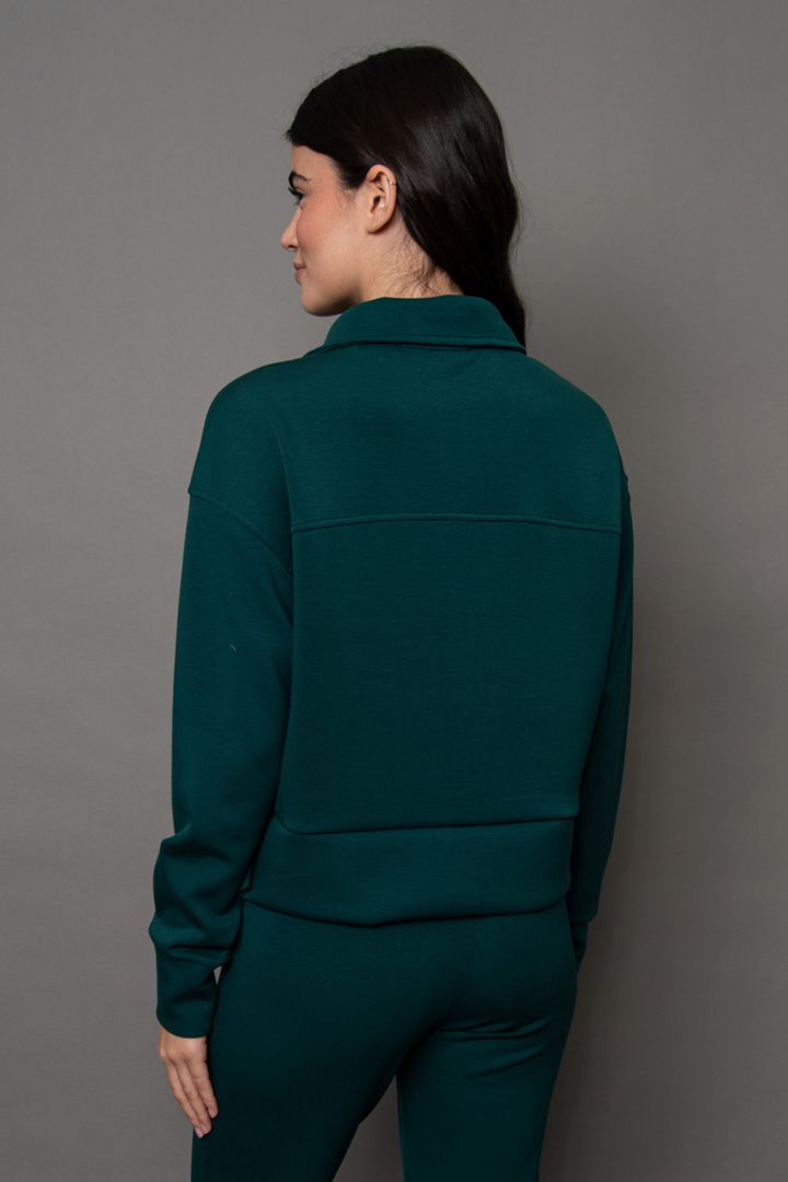RD Style Mayura Signature Soft Knit Half Zip Pullover