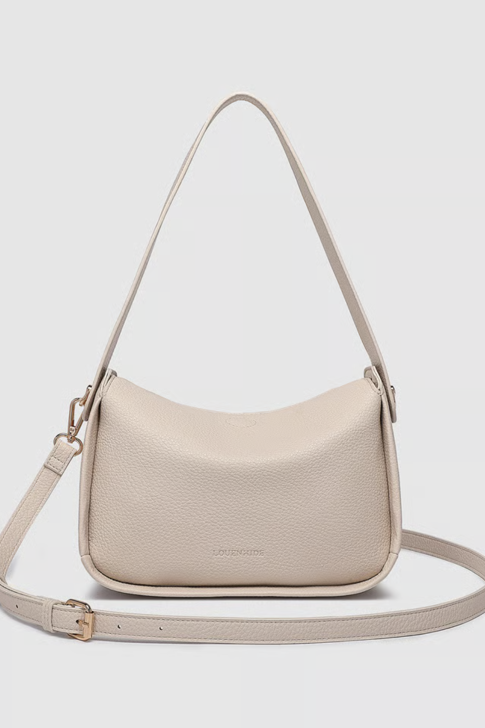 Maddie Shoulder Bag in Vanilla