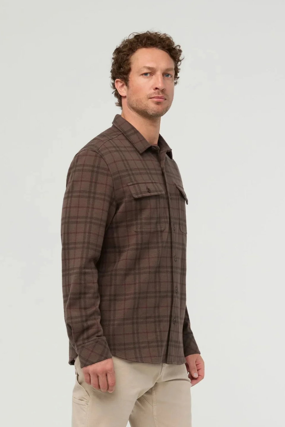 DU/ER Performance Flannel Overshirt