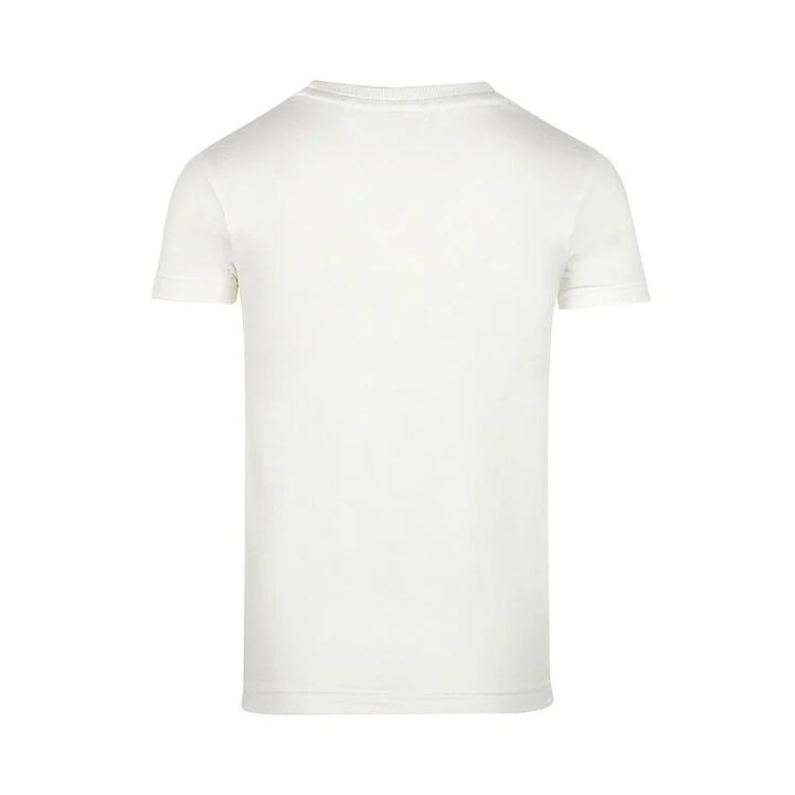 T-Shirt | Off White with Multicolored Graphic