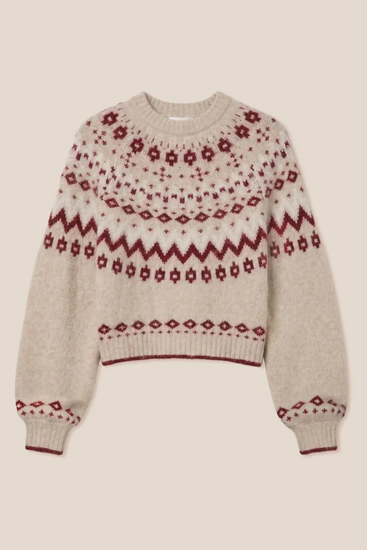Z Supply String The Lights Fair Isle Sweater