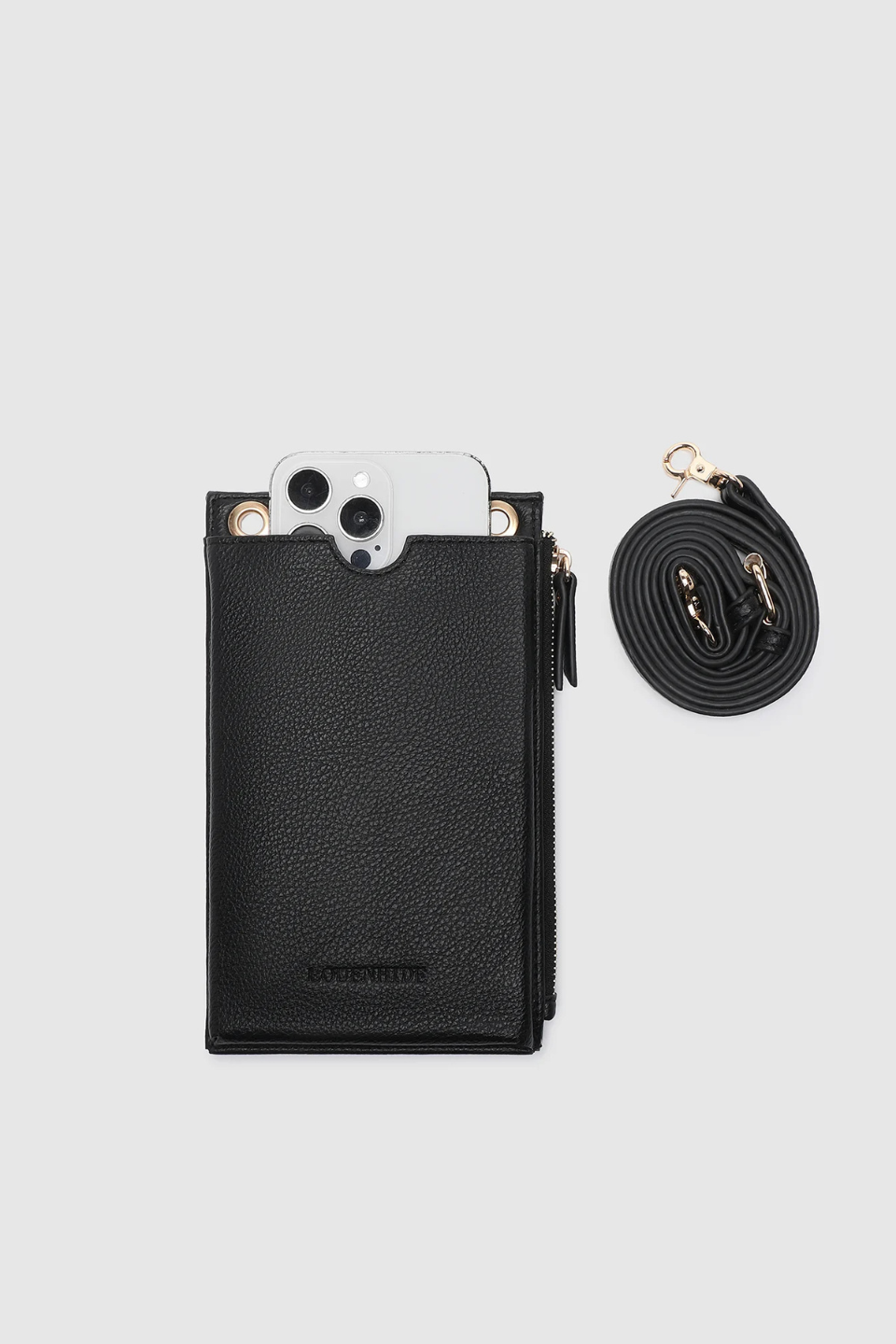 Suki RFID Phone Bag in Black