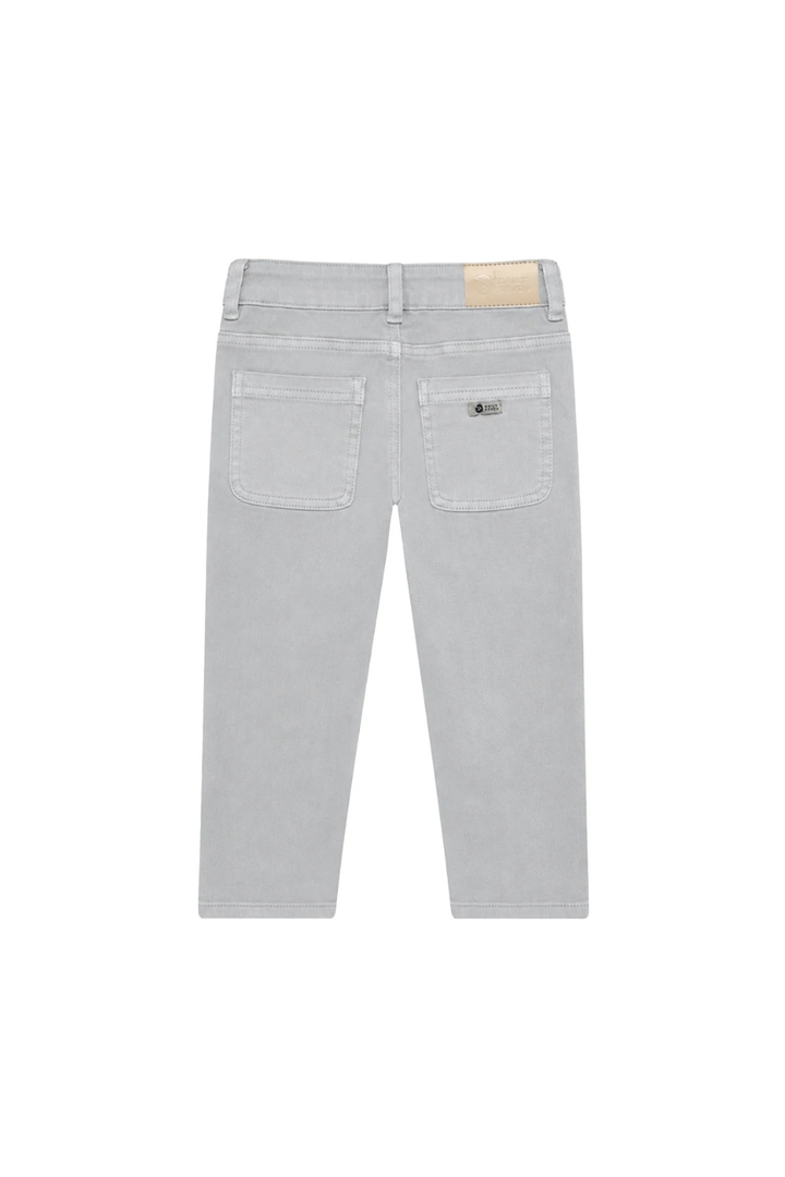 Daily Seven Straight Fit Trousers  - Stone Grey