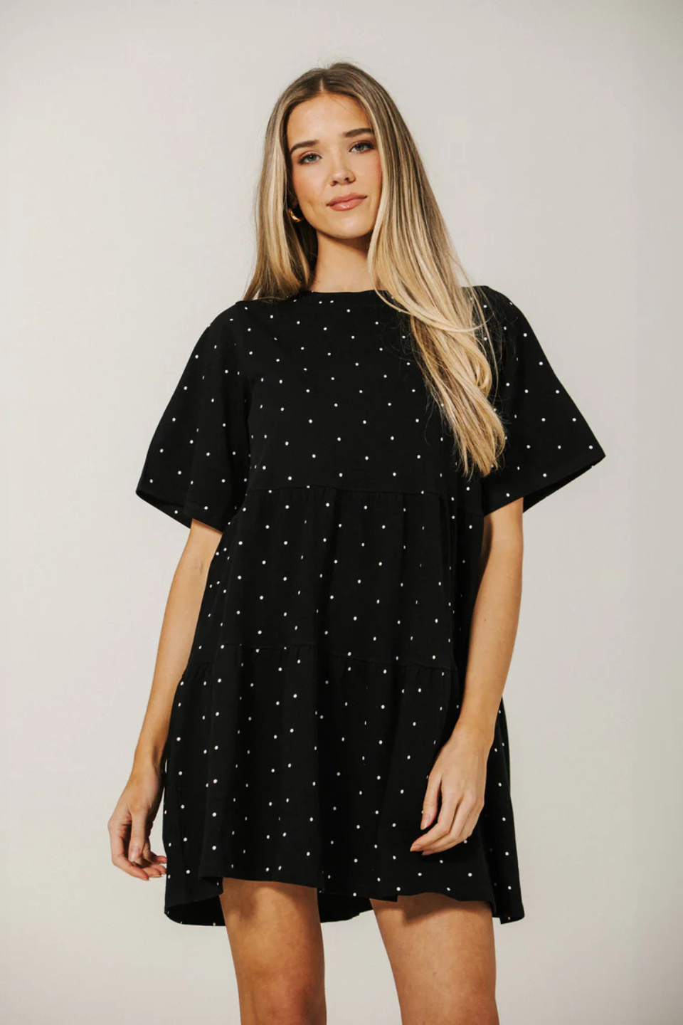 BRUNETTE The Label Tiered Dress - Hot Peppers Clothing