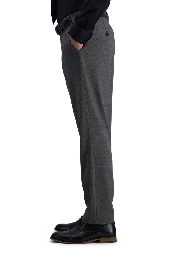 J.M. Haggar™ Sharkskin Windowpane Suit Pant