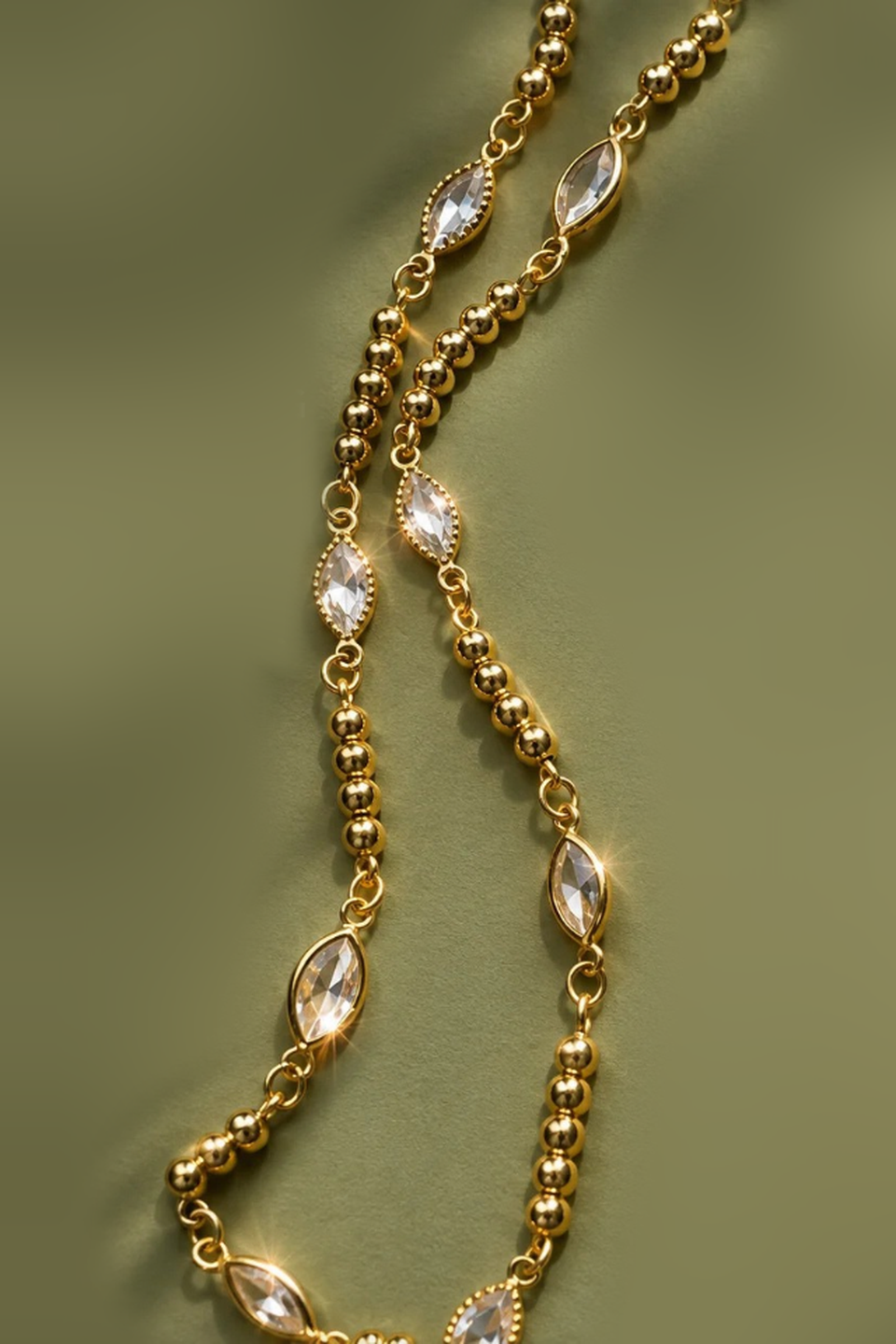 DBL Designs Calming Quartz Large Chain Necklace