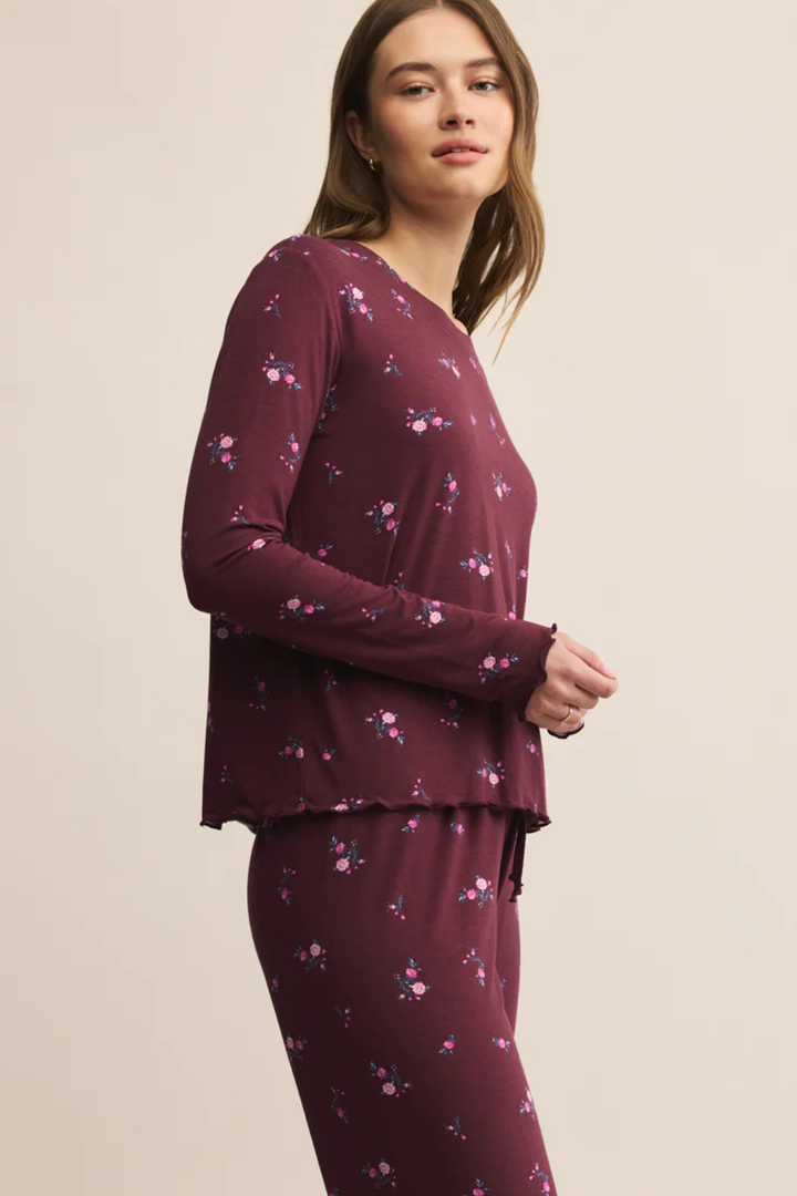 Bella Ditsy Long Sleeve Top