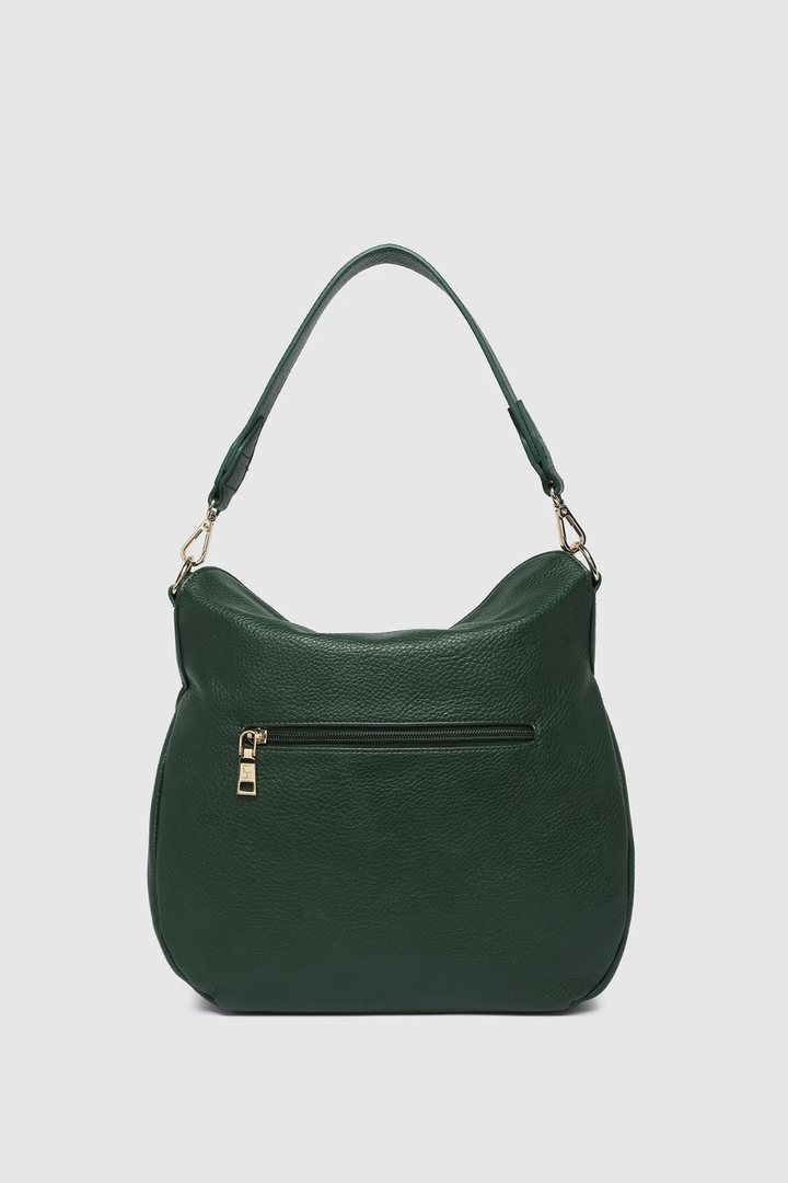 Nadia Shoulder Bag in Forest Green