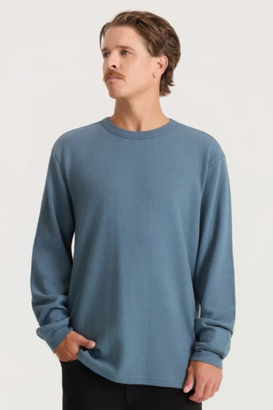 Roark Well Worn Thermal Long Sleeve Tee