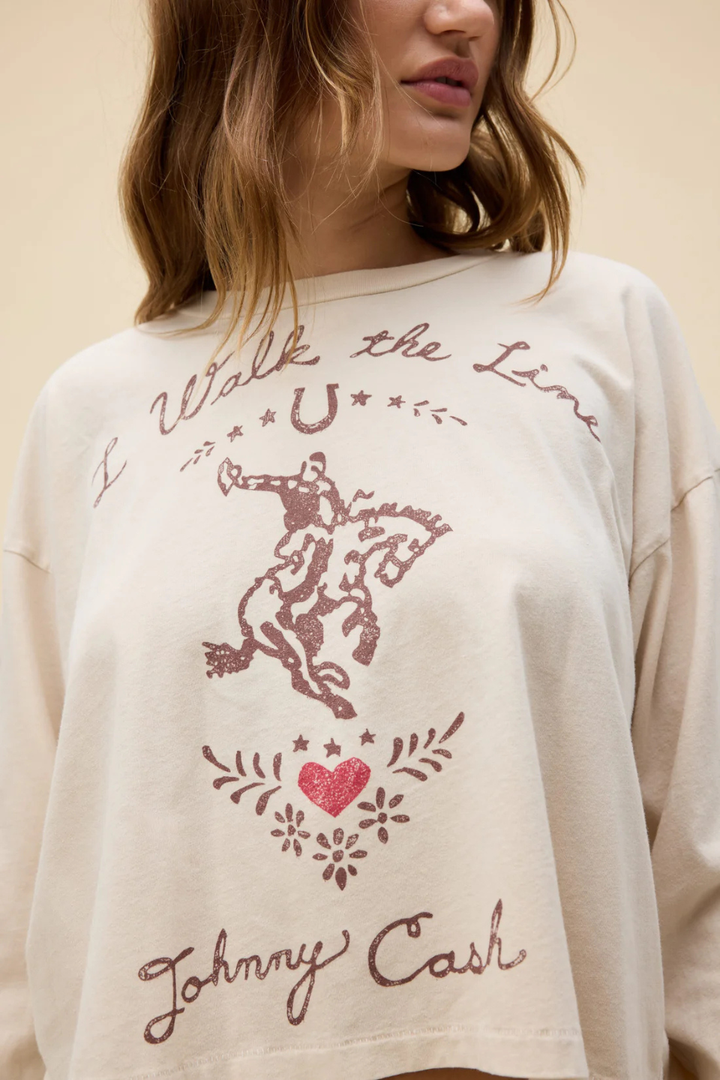 Johnny Cash Walk The Line Meet & Greet Long Sleeve