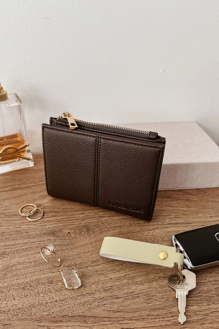 Blondie Wallet in Chocolate