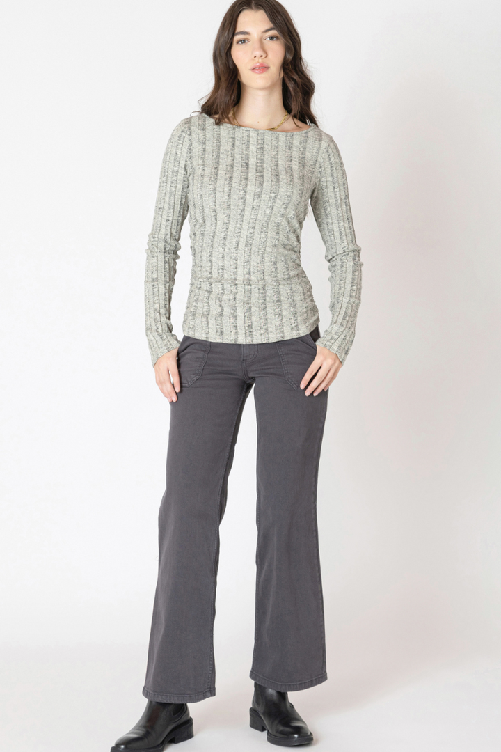 Remi Wide Ribbed Top
