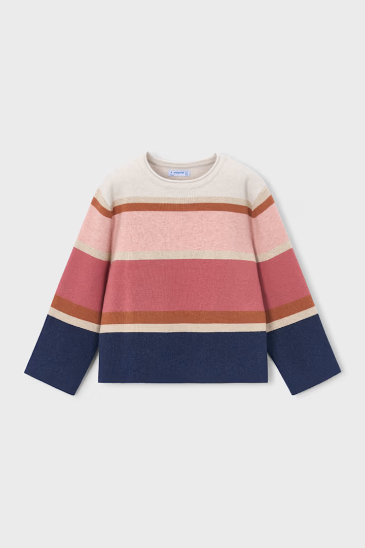 Mayoral Girl Striped Sweater