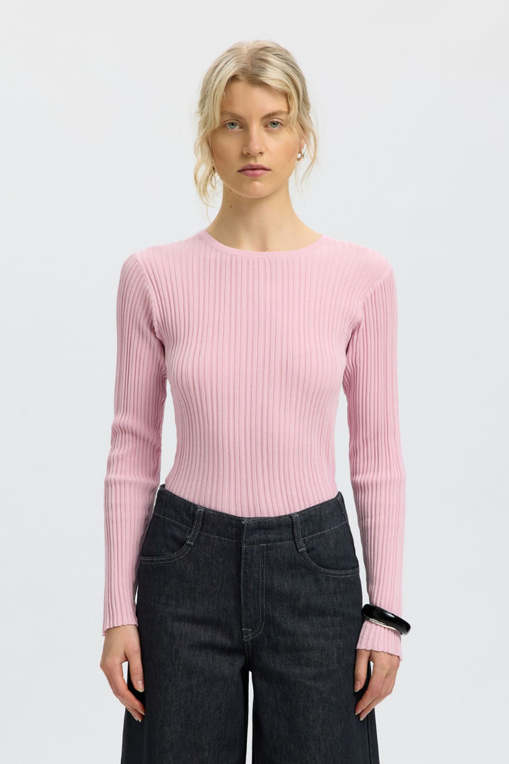 Selected Structured Cotton Pullover