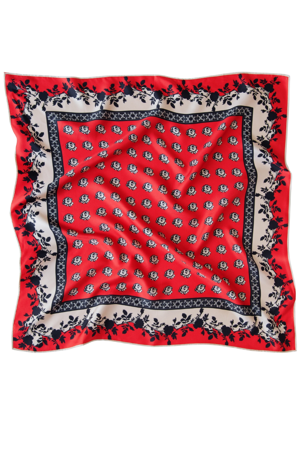 Palm Palm Aubrey Silk Neck Scarf Palm Palm